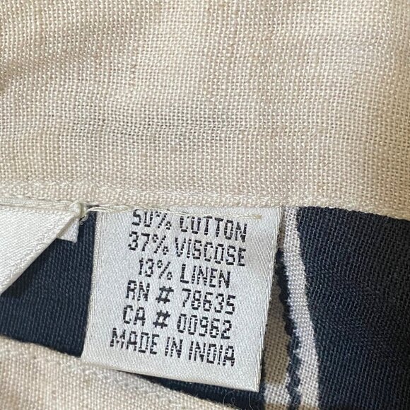 Ishyu Vintage Inspired Sequins and Tan Black Full Circle Skirt Size 10 - Picture 8 of 8